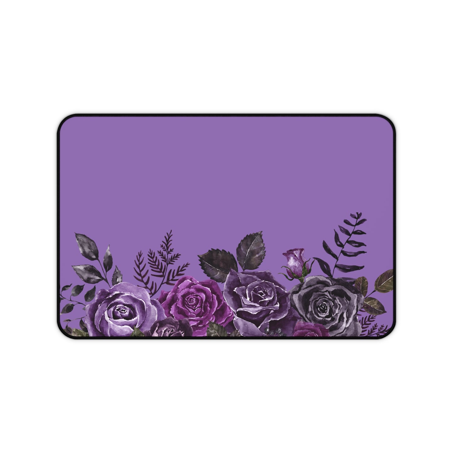 Purple Rose Keyboard Mat