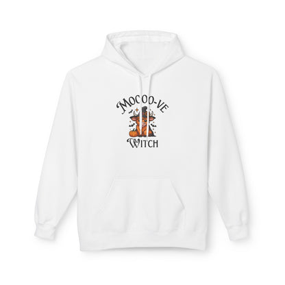 Highland Cow Witch Hoodie, Cozy Halloween Apparel, Gift for Witches, Fall Fashion, Casual Comfort, Unique Statement Piece