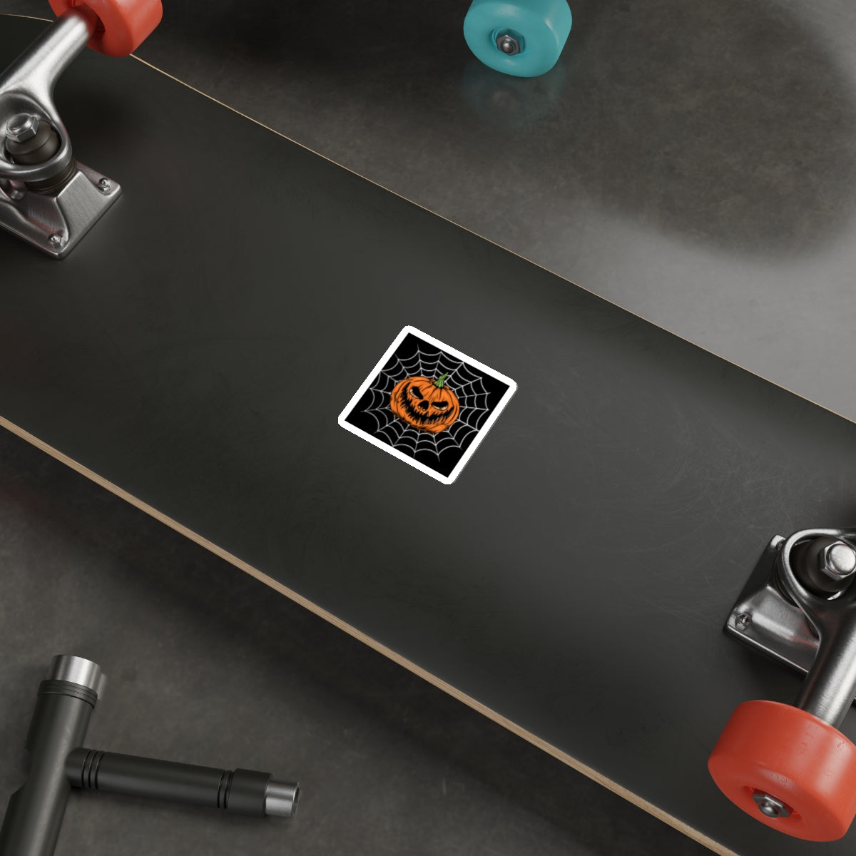 Halloween Jack-O-Lantern Die-Cut Sticker