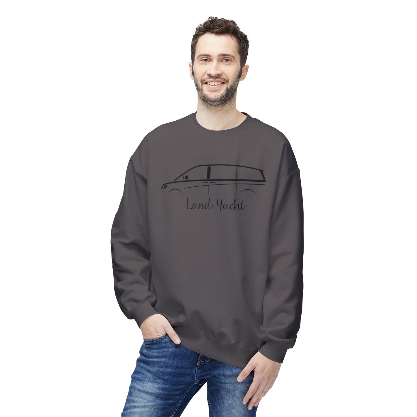 Mom Van Sweatshirt — Cozy Mom Life Crewneck