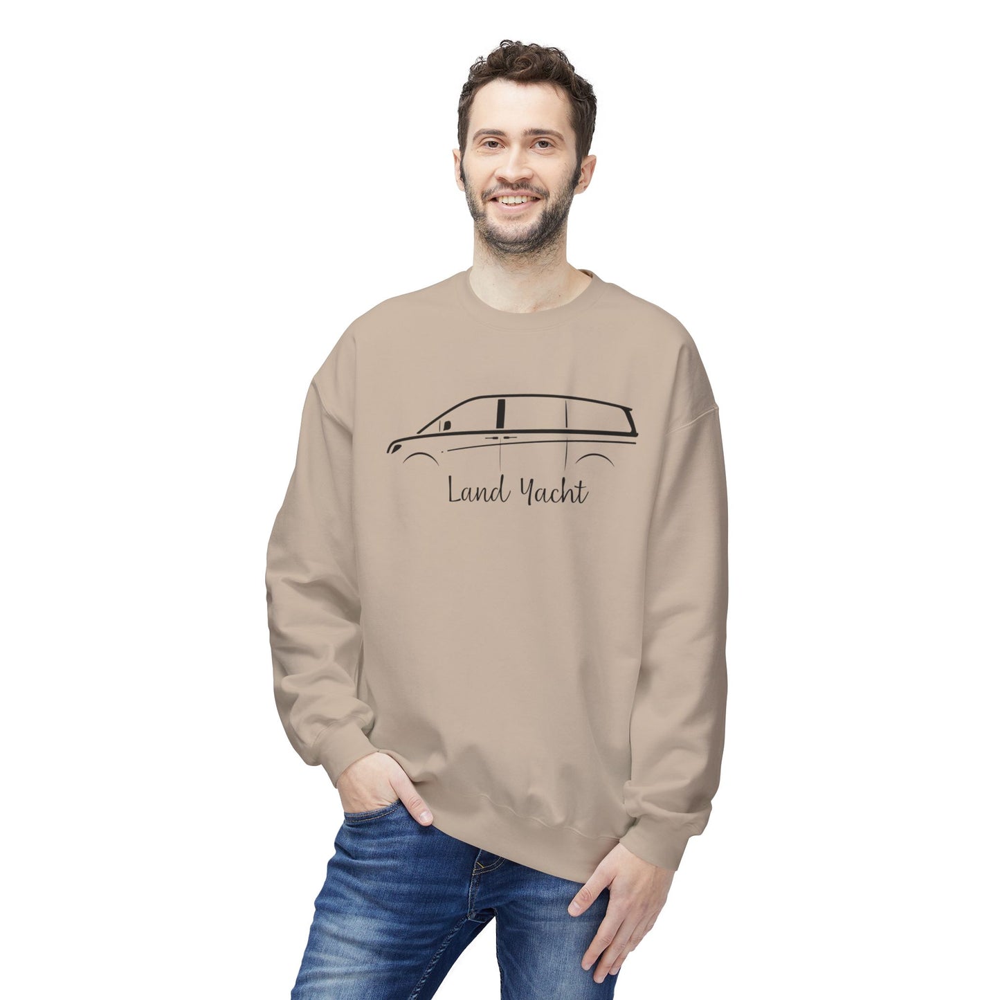 Mom Van Sweatshirt — Cozy Mom Life Crewneck