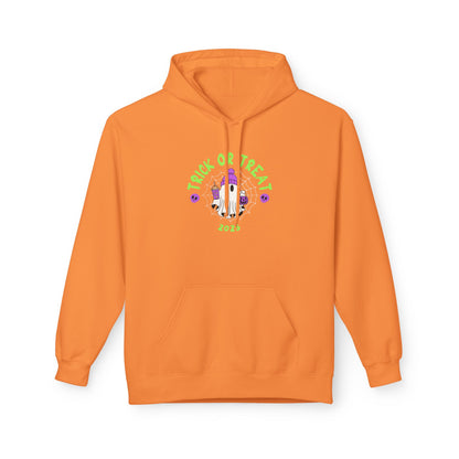 Trick or Treat 2025 Ghost Hoodie – Spooky Cute Halloween Sweatshirt