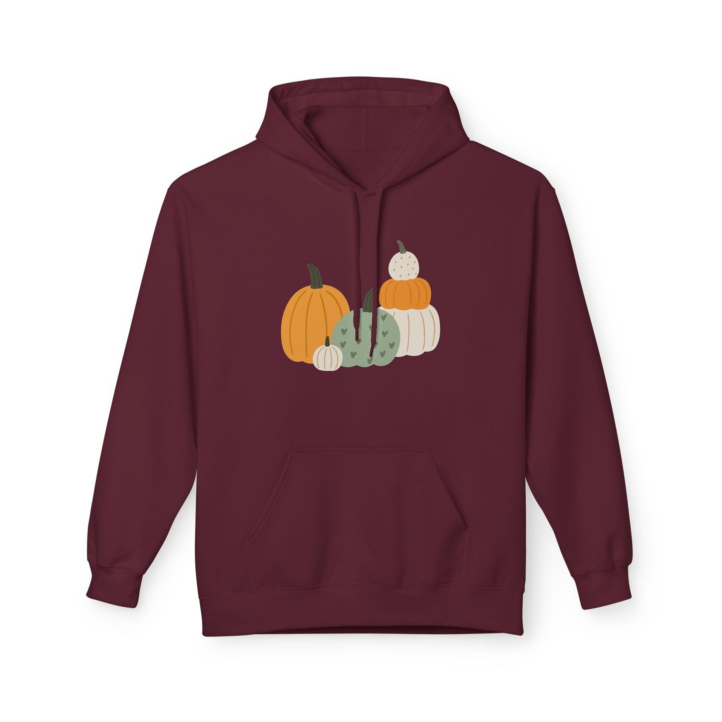 Pastel Pumpkin Patch Hoodie – Cozy Autumn Aesthetic