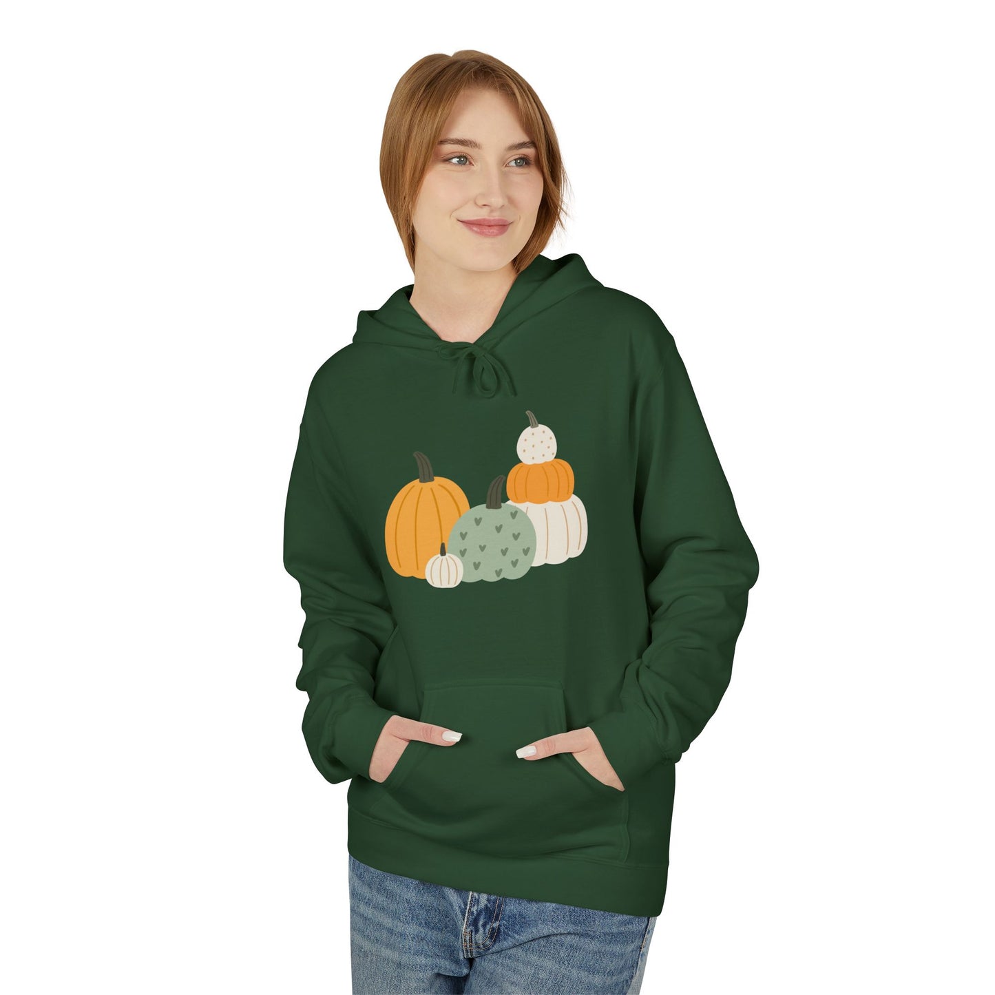 Pastel Pumpkin Patch Hoodie – Cozy Autumn Aesthetic