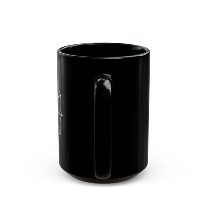 Mug - Sinister Grin Jack-o-lantern Spider Web Halloween Coffee Cup