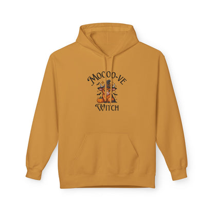 Highland Cow Witch Hoodie, Cozy Halloween Apparel, Gift for Witches, Fall Fashion, Casual Comfort, Unique Statement Piece
