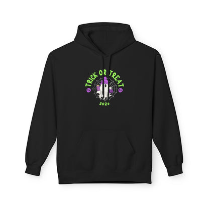 Trick or Treat 2025 Ghost Hoodie – Spooky Cute Halloween Sweatshirt