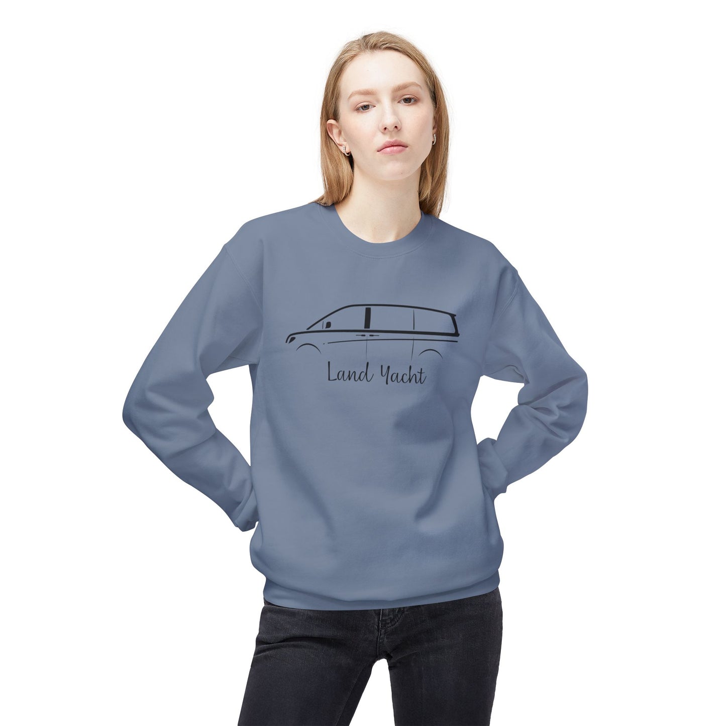 Mom Van Sweatshirt — Cozy Mom Life Crewneck
