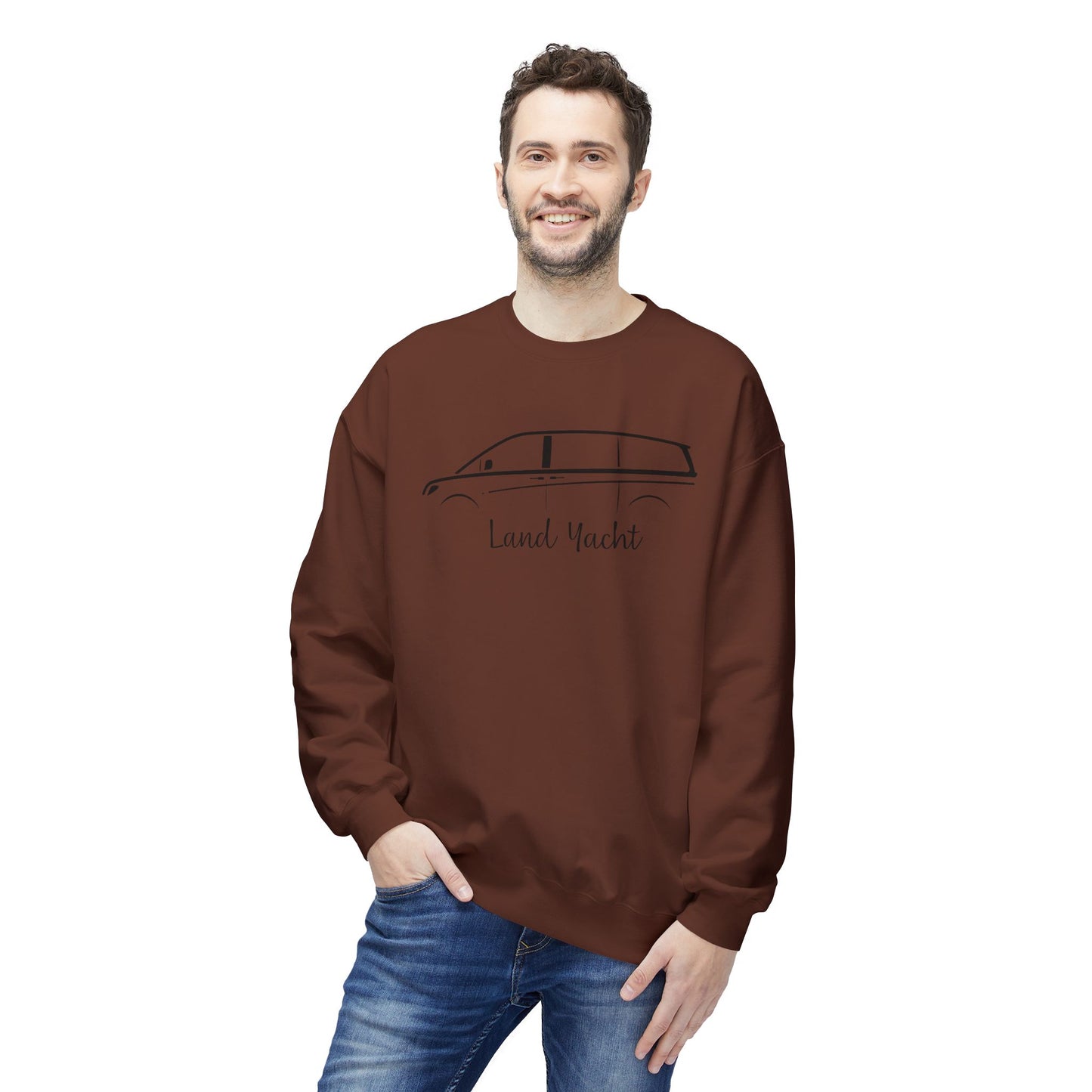 Mom Van Sweatshirt — Cozy Mom Life Crewneck