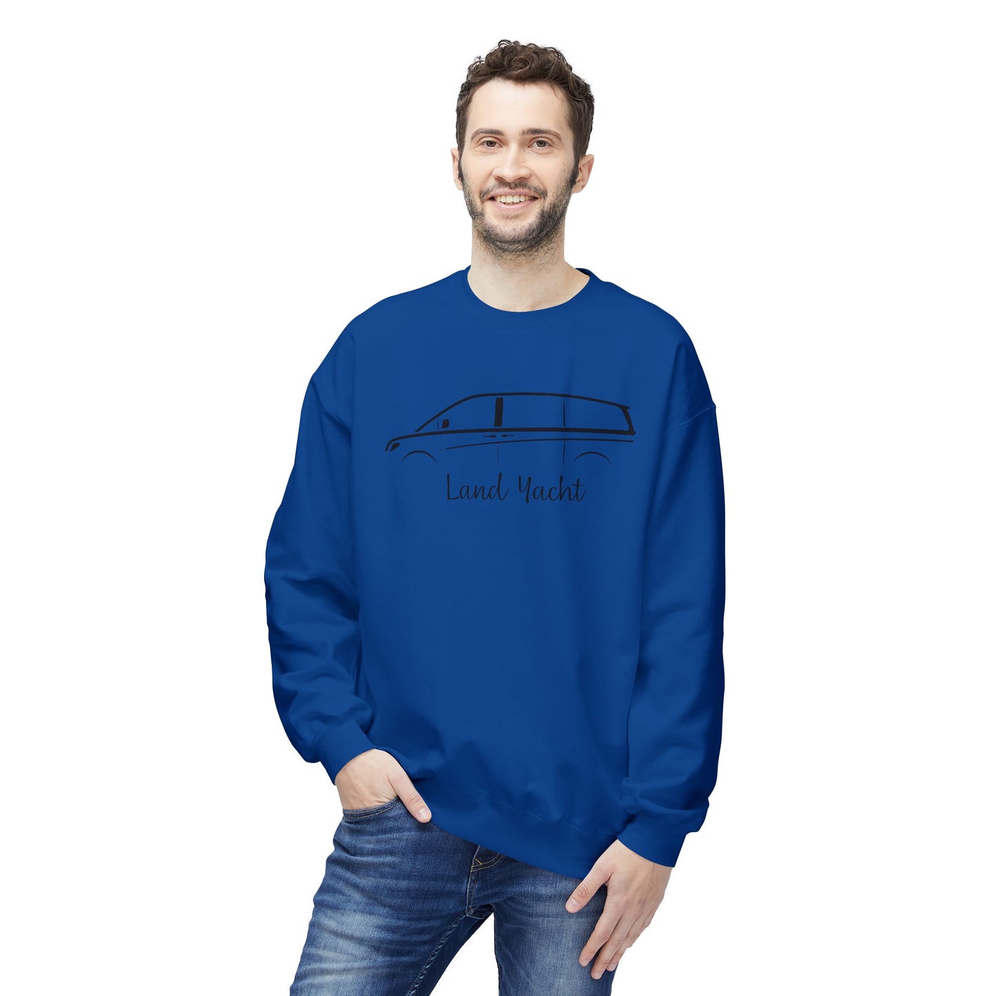 Mom Van Sweatshirt — Cozy Mom Life Crewneck