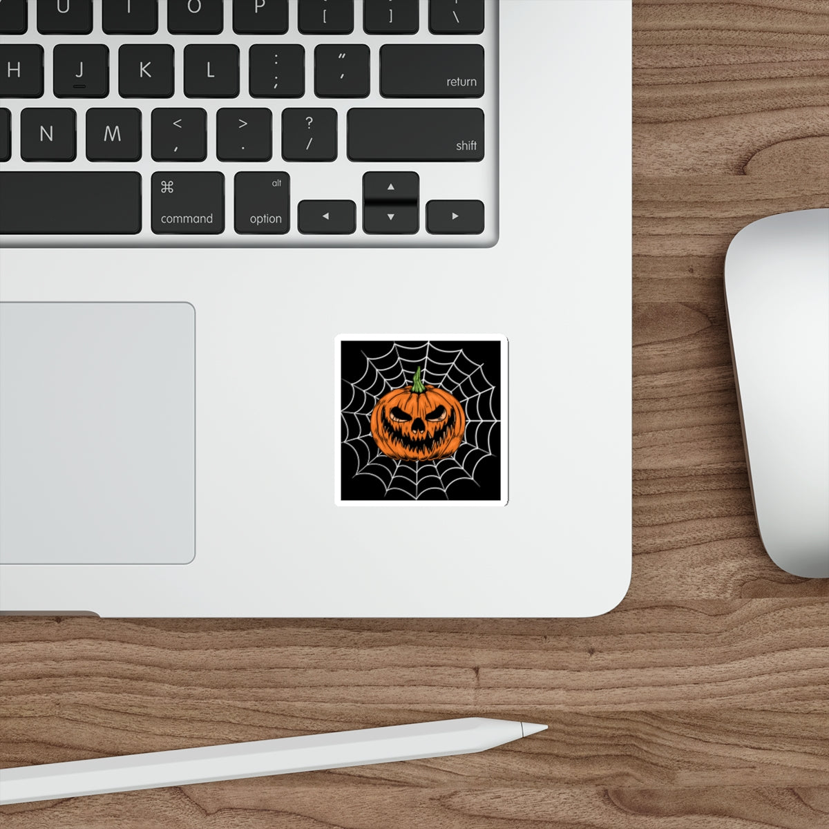 Halloween Jack-O-Lantern Die-Cut Sticker
