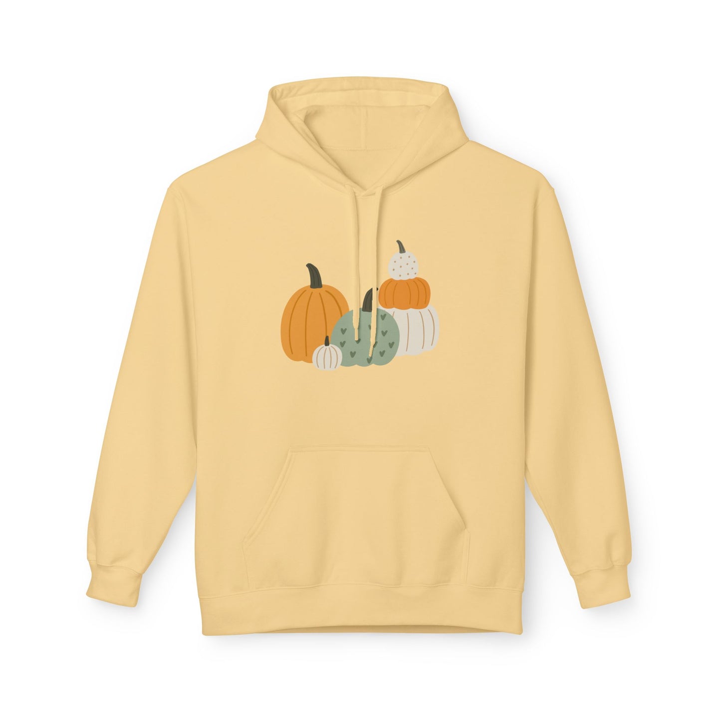 Pastel Pumpkin Patch Hoodie – Cozy Autumn Aesthetic