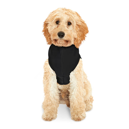 Sinister Grin Pumpkin Pet Hoodie for Halloween, Cozy Dog Sweater, Fun Cat Outfit, Fall Pet Apparel, Costume for Pets, Sinister jack-o-lantern grin pet hoodie