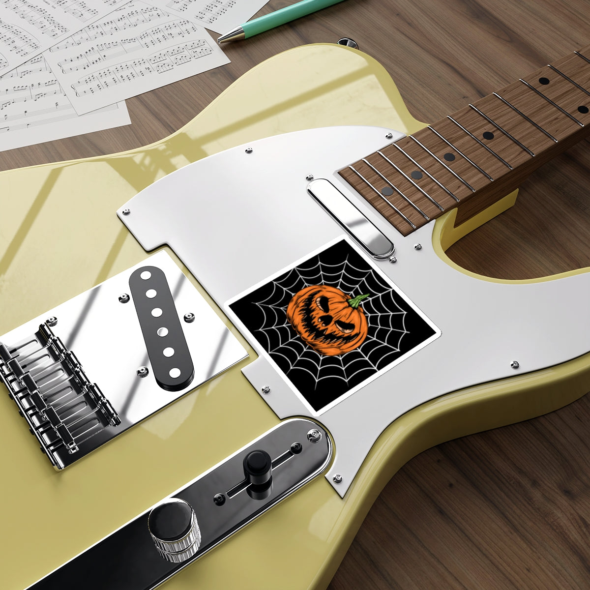 Halloween Jack-O-Lantern Die-Cut Sticker