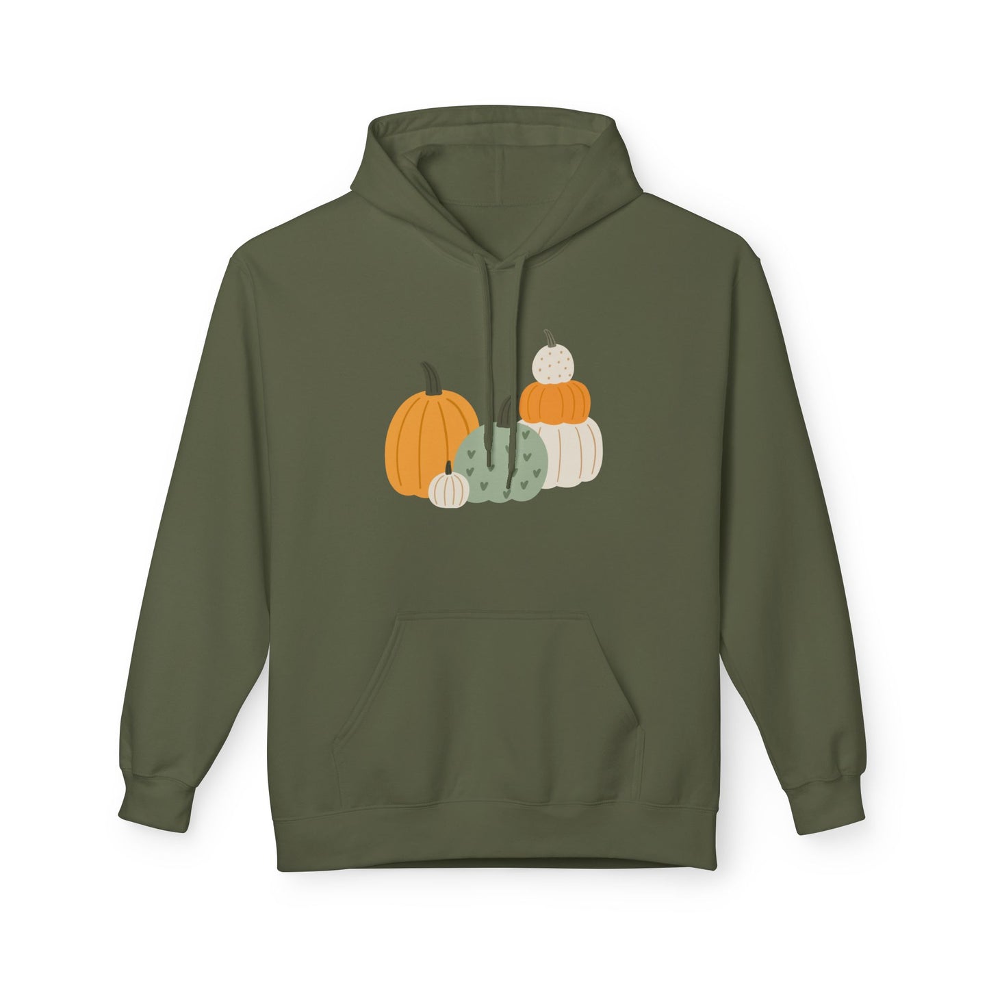 Pastel Pumpkin Patch Hoodie – Cozy Autumn Aesthetic