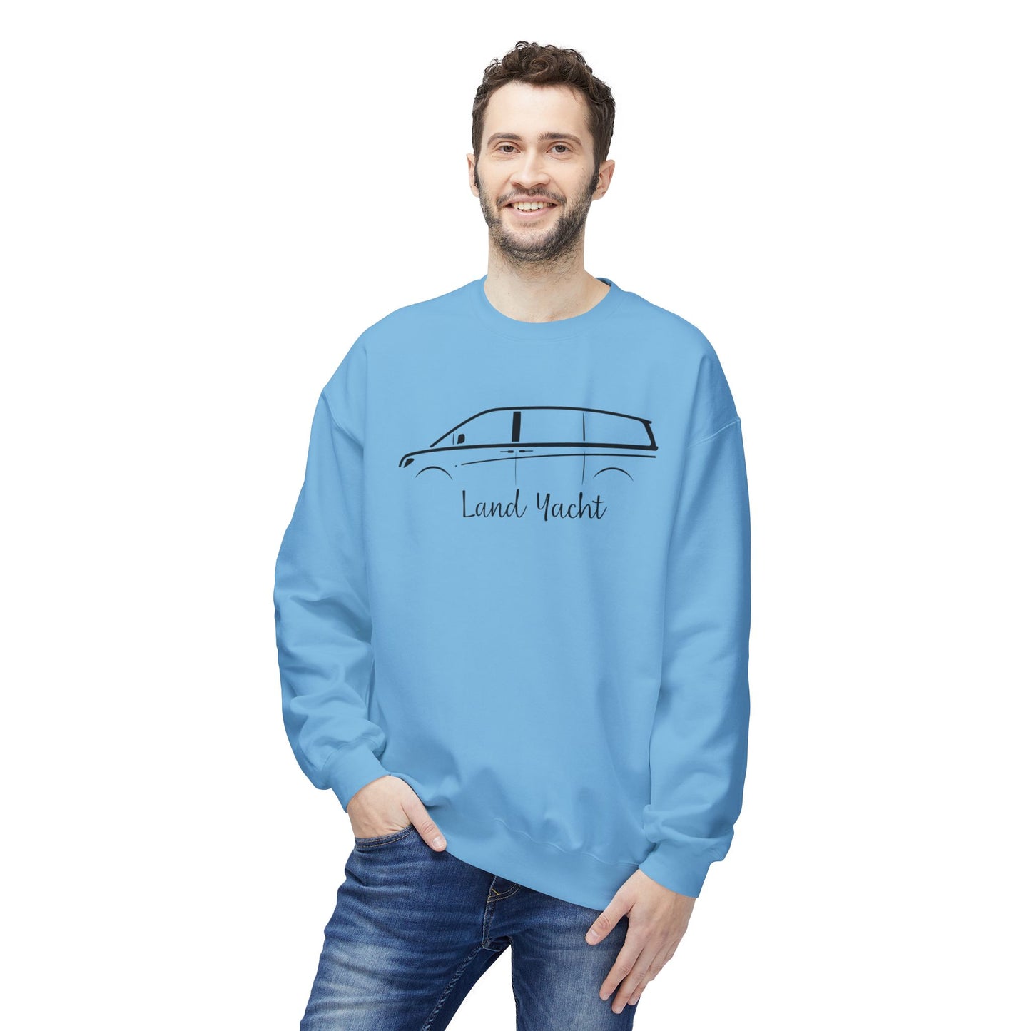 Mom Van Sweatshirt — Cozy Mom Life Crewneck