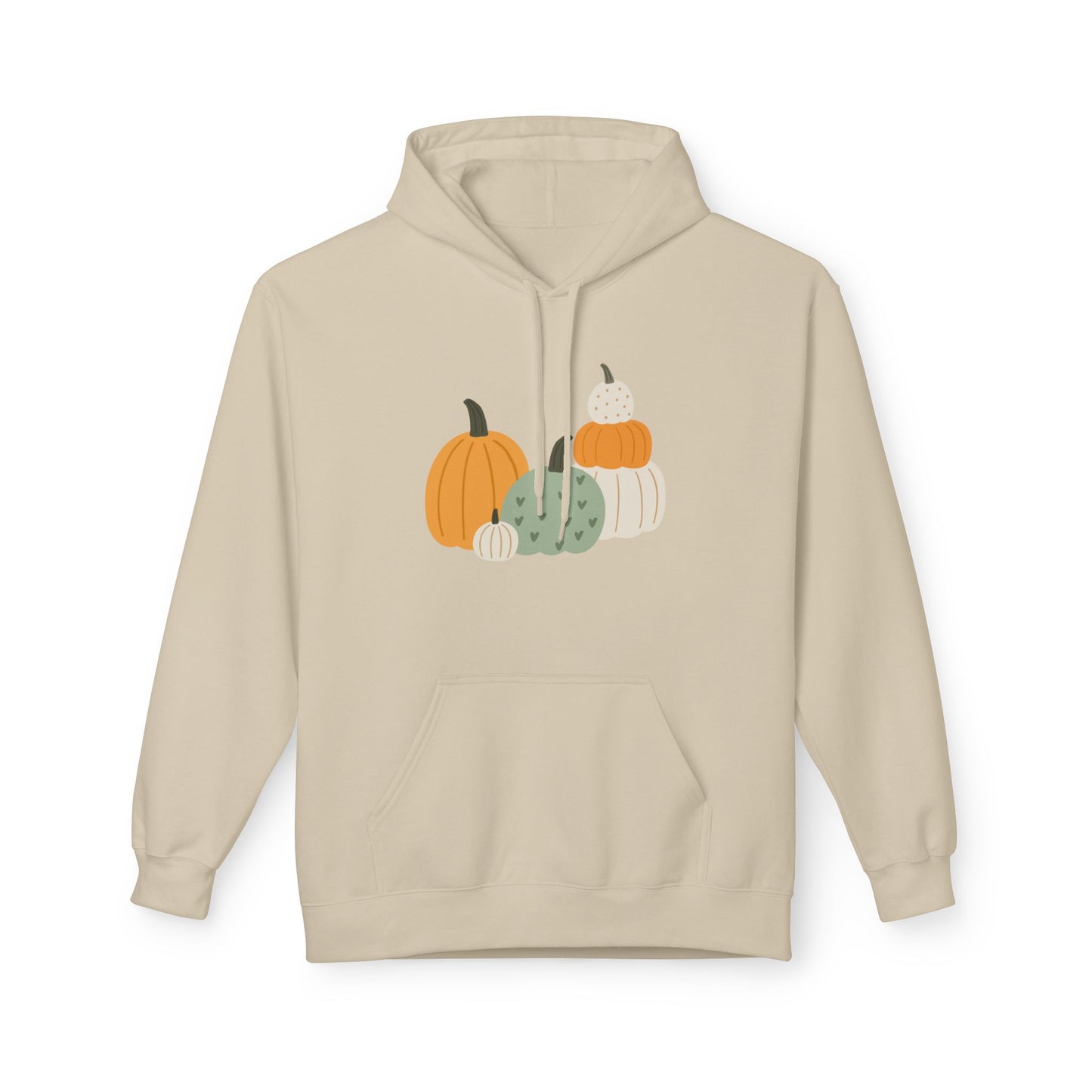Pastel Pumpkin Patch Hoodie – Cozy Autumn Aesthetic