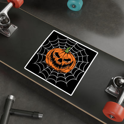 Halloween Jack-O-Lantern Die-Cut Sticker