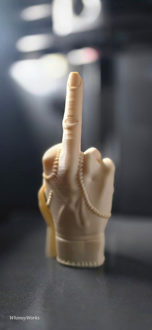 Middle Finger Halloween Hand, Thing Decoration