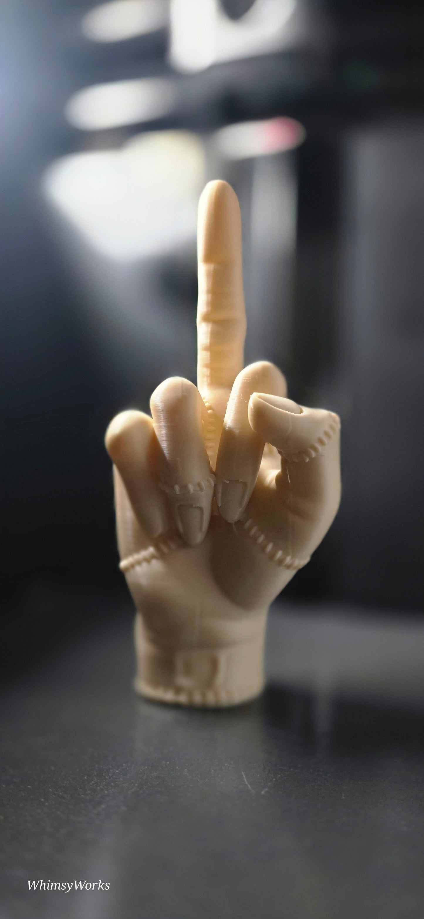 Middle Finger Halloween Hand, Thing Decoration